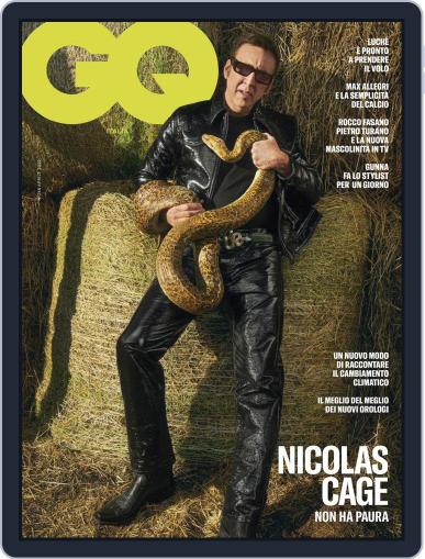 Gq Italia April 1st, 2022 Digital Back Issue Cover