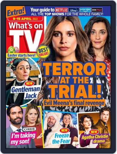What's on TV April 9th, 2022 Digital Back Issue Cover