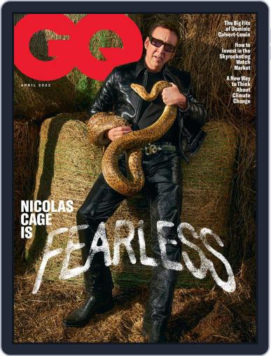 British GQ April 1st, 2022 Digital Back Issue Cover
