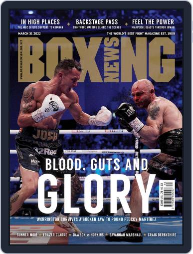 Boxing News March 31st, 2022 Digital Back Issue Cover