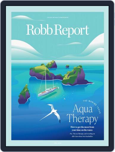 Robb Report April 1st, 2022 Digital Back Issue Cover