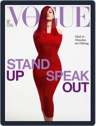 Vogue (D) April 1st, 2022 Digital Back Issue Cover