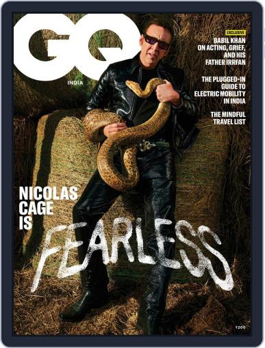 GQ India April 1st, 2022 Digital Back Issue Cover