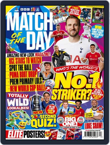 Match Of The Day (Digital) April 6th, 2022 Issue Cover