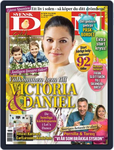 Svensk Damtidning April 7th, 2022 Digital Back Issue Cover