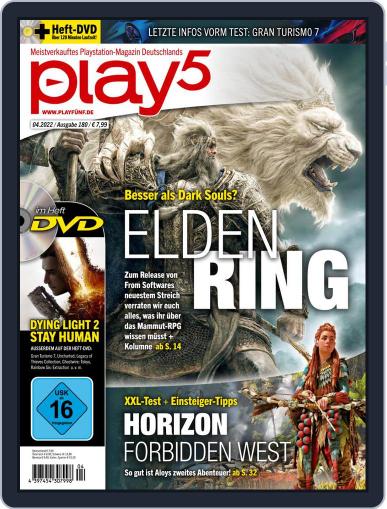 play5 April 1st, 2022 Digital Back Issue Cover