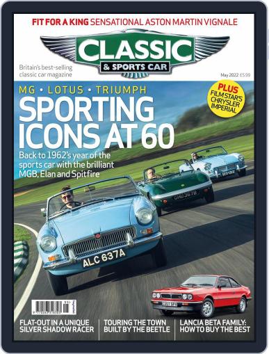 Classic & Sports Car May 1st, 2022 Digital Back Issue Cover