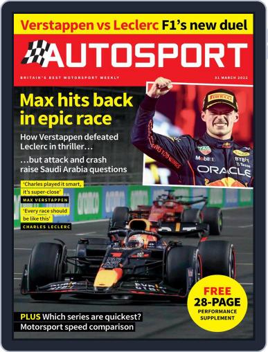 Autosport March 31st, 2022 Digital Back Issue Cover