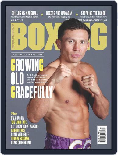Boxing News April 7th, 2022 Digital Back Issue Cover