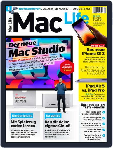 MacLife Germany May 1st, 2022 Digital Back Issue Cover
