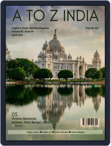 A TO Z INDIA April 1st, 2022 Digital Back Issue Cover