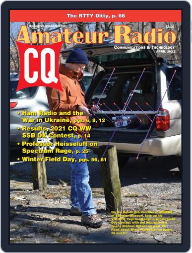 CQ Amateur Radio April 1st, 2022 Digital Back Issue Cover