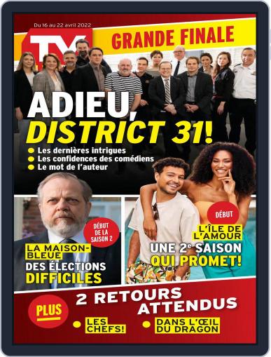 Tv Hebdo April 16th, 2022 Digital Back Issue Cover
