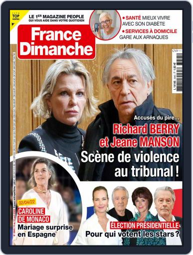 France Dimanche April 8th, 2022 Digital Back Issue Cover
