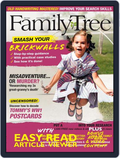 Family Tree UK April 8th, 2022 Digital Back Issue Cover