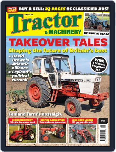 Tractor & Machinery April 1st, 2022 Digital Back Issue Cover