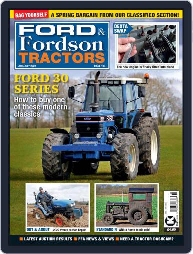 Ford and Fordson Tractors June 1st, 2022 Digital Back Issue Cover