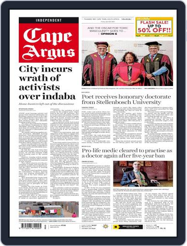 Cape Argus April 8th, 2022 Digital Back Issue Cover