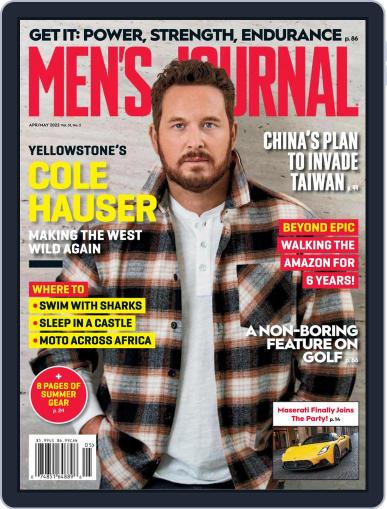 Men's Journal April 1st, 2022 Digital Back Issue Cover