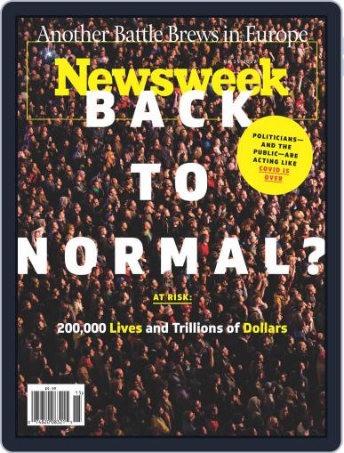 Newsweek April 15th, 2022 Digital Back Issue Cover