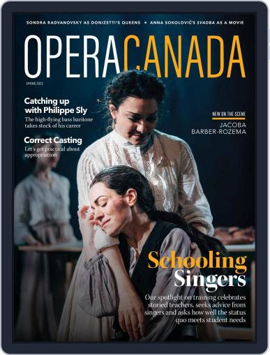 Opera Canada March 14th, 2022 Digital Back Issue Cover