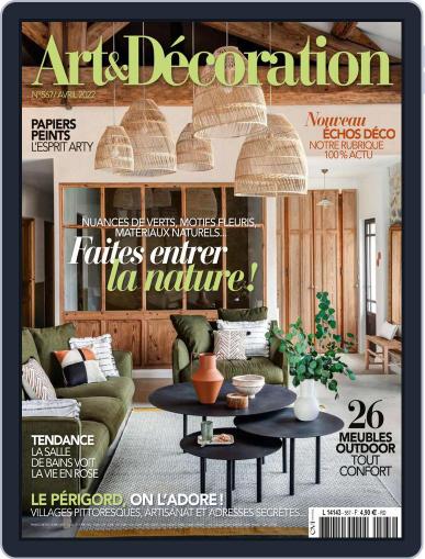 Art & Décoration (Digital) April 1st, 2022 Issue Cover