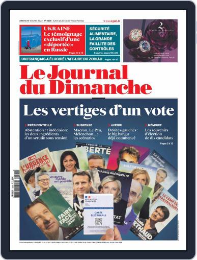 Le Journal du dimanche April 10th, 2022 Digital Back Issue Cover