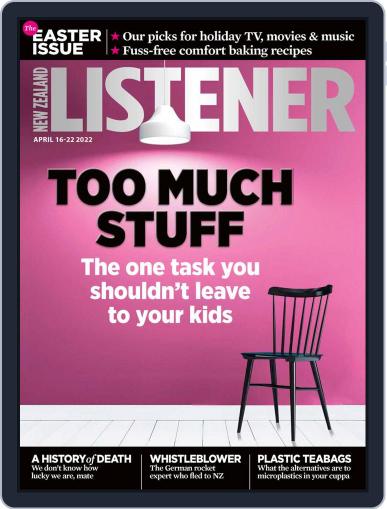 New Zealand Listener April 16th, 2022 Digital Back Issue Cover