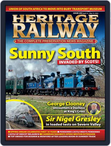 Heritage Railway April 14th, 2022 Digital Back Issue Cover