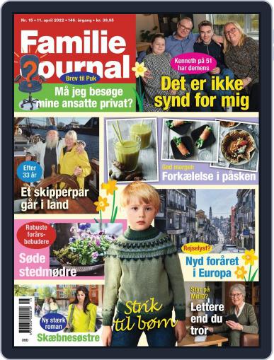 Familie Journal April 11th, 2022 Digital Back Issue Cover
