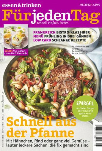 essen&trinken für jeden Tag (Digital) May 1st, 2022 Issue Cover