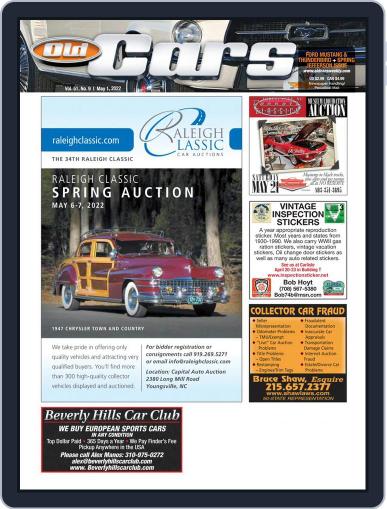 Old Cars Weekly May 1st, 2022 Digital Back Issue Cover