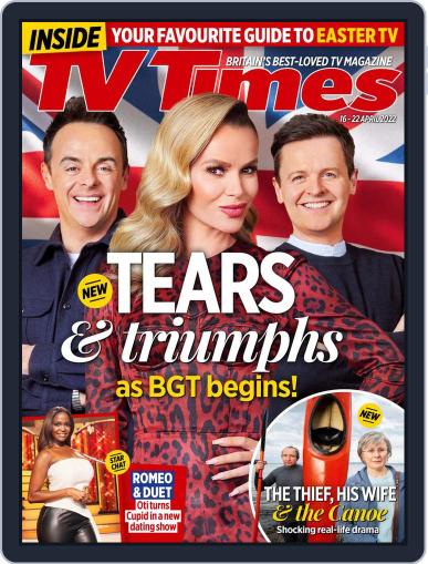 TV Times April 16th, 2022 Digital Back Issue Cover