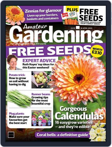 Amateur Gardening April 16th, 2022 Digital Back Issue Cover