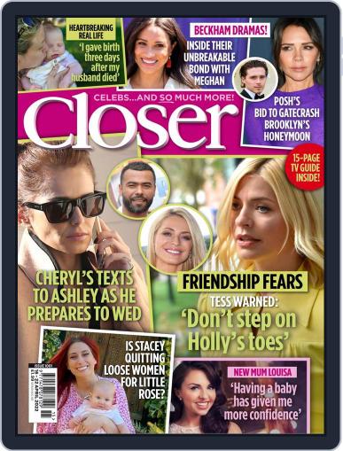 Closer April 16th, 2022 Digital Back Issue Cover