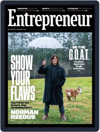Entrepreneur April 1st, 2022 Digital Back Issue Cover