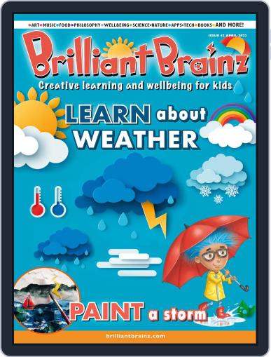 Brilliant Brainz April 8th, 2022 Digital Back Issue Cover
