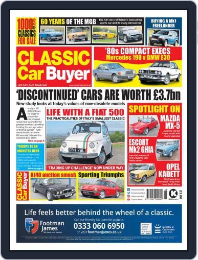 Classic Car Buyer April 13th, 2022 Digital Back Issue Cover