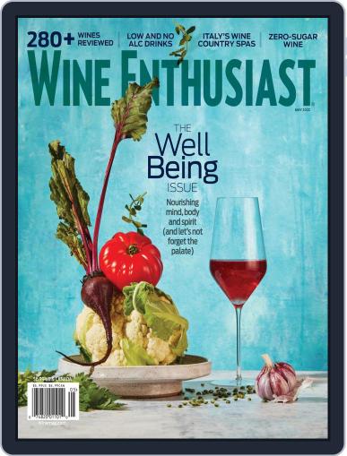 Wine Enthusiast May 1st, 2022 Digital Back Issue Cover