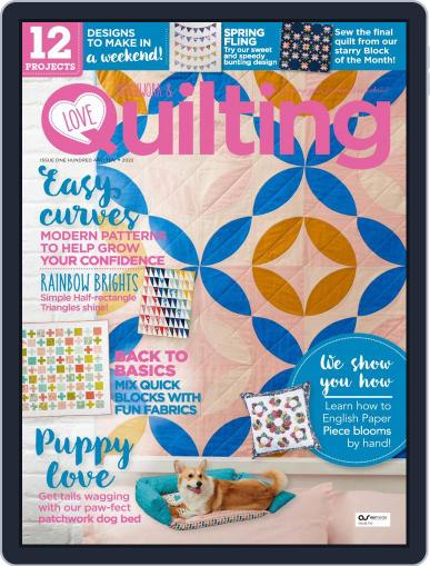Love Patchwork & Quilting June 1st, 2022 Digital Back Issue Cover