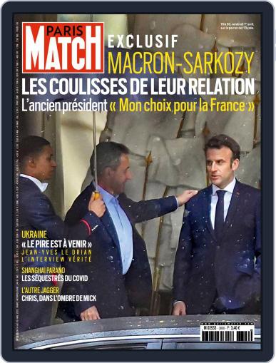Paris Match April 14th, 2022 Digital Back Issue Cover