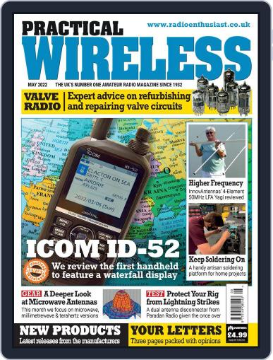 Practical Wireless May 1st, 2022 Digital Back Issue Cover