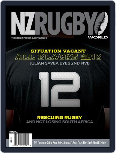 NZ Rugby World April 1st, 2022 Digital Back Issue Cover