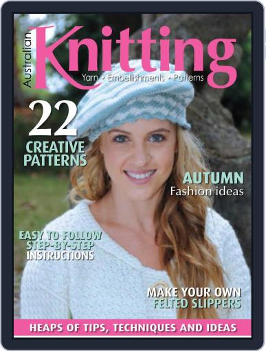 Australian Knitting April 1st, 2022 Digital Back Issue Cover