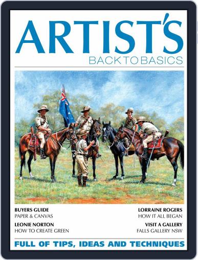 Artists Back to Basics April 1st, 2022 Digital Back Issue Cover