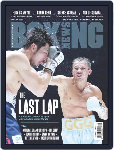 Boxing News April 14th, 2022 Digital Back Issue Cover