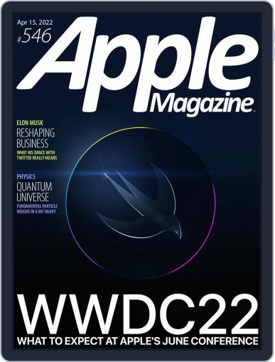 AppleMagazine April 15th, 2022 Digital Back Issue Cover