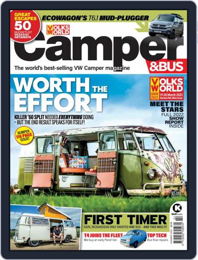 VW Camper & Bus May 15th, 2022 Digital Back Issue Cover