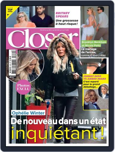 Closer France April 15th, 2022 Digital Back Issue Cover