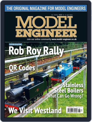 Model Engineer April 2nd, 2022 Digital Back Issue Cover